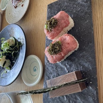 Iki Ramen - tuna Toro Tartare Uni Grab Handroll (okay) - Ramen Near Me - Los Angeles, California