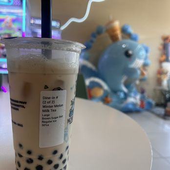 Norexit Teabar & Desserts - Winter Melon Milk Tea - Bubble Tea Near Me - Alpharetta, Georgia