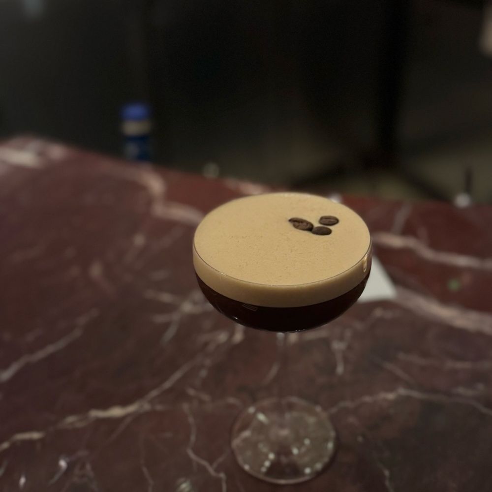 Espresso martini (with mezcal) Espresso martini (with mezcal)