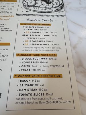 Menu photo 1 Keke's Breakfast Cafe Highlands Ranch, CO