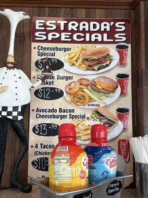 Menu photo 1 Estrada’s Grill Anaheim, CA Menu photo 1 Estrada’s Grill Anaheim, CA