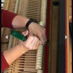 Michaud's Piano Service - Voicing to bring out the very best tone of each piano hammer.