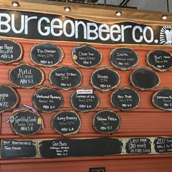 Burgeon Beer Co - Beer list - Breweries Near Me - Carlsbad, California