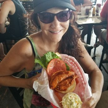 The Breakers Restaurant - Nancy Buffalo Chicken Sandwich $11.95 - American Near Me - New Smyrna Beach, Florida