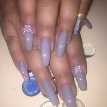 Exotic Nails - Beautiful fall  nails thank you  Bernice - Nail Salons Near Me - Chula Vista, California