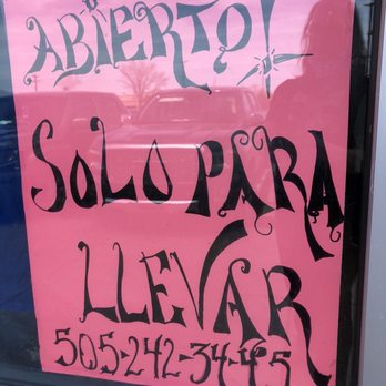 Taqueria Mexico - To go only! - Mexican Near Me - Albuquerque, New Mexico