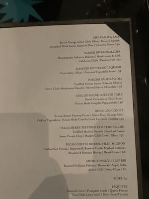 Menu photo 8 Coyote Cafe Santa Fe, NM
