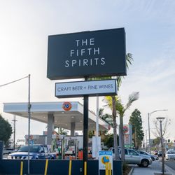 The Fifth Spirits - Store sign