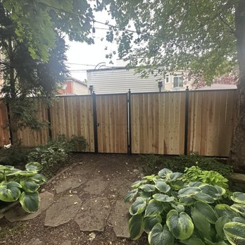 Delgado Welding - Back fence and gate - Fences & Gates Near Me