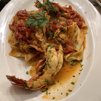 Piazza 1909 - Pappardelle with lobster - Italian Near Me - San Diego, California Piazza 1909 - Pappardelle with lobster - Italian Near Me - San Diego, California