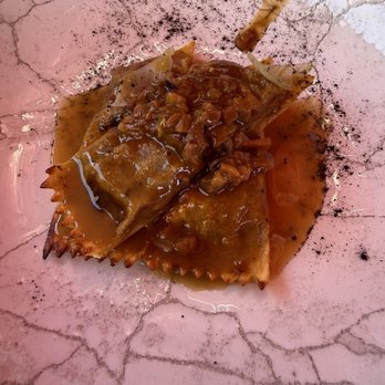 Osteria Di Passignano - Cannelloni of Celeriac, beef sauce - Italian Near Me - Badia A Passignano, FI