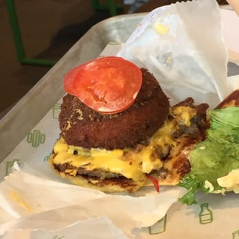 Shake Shack Buckhead - Shack stack combined with 'Shroom Burger =) - Burgers Near Me - Atlanta, Georgia Shake Shack Buckhead - Shack stack combined with 'Shroom Burger =) - Burgers Near Me - Atlanta, Georgia