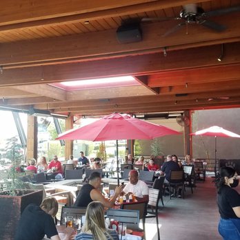 Lazy Dog - They have an outdoor seating area that you can bring your dog. You can even order your dog a nice chicken breast and rice. - New American Near Me - Las Vegas, Nevada