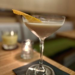 Eleven - Le PARISIAN: worthy park 109 rum, koloa white rum, cointreau, citrus oleo saccharum, fight cream