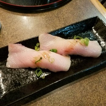 Kabuki Sushi - Hamachi nigiri.... Those pieces were HUGE! :D - Japanese Near Me - Antioch, California Kabuki Sushi - Hamachi nigiri.... Those pieces were HUGE! :D - Japanese Near Me - Antioch, California