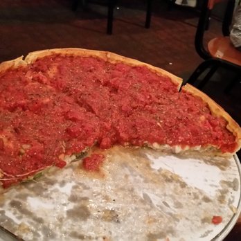 Zachary's Chicago Pizza - Half of a Zachary's Special. - Pizza Near Me - Berkeley, California Zachary's Chicago Pizza - Half of a Zachary's Special. - Pizza Near Me - Berkeley, California