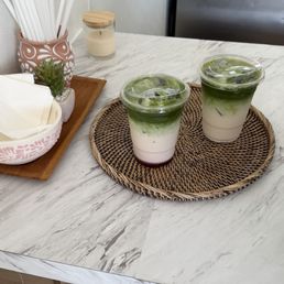 strawberry + vanilla bean matcha 3 strawberry + vanilla bean matcha 3