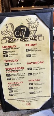 Menu photo 8 CharBar No 7 Greensboro, NC Menu photo 8 CharBar No 7 Greensboro, NC