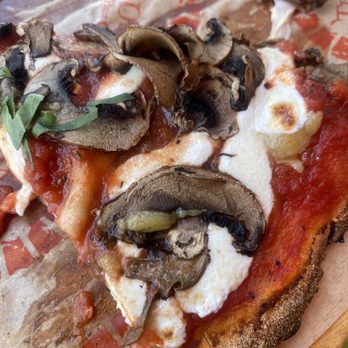 Tino’s Artisan Pizza - Gluten free with cremini mushrooms and fresh basil - Pizza Near Me - Ocean Grove, New Jersey Tino’s Artisan Pizza - Gluten free with cremini mushrooms and fresh basil - Pizza Near Me - Ocean Grove, New Jersey