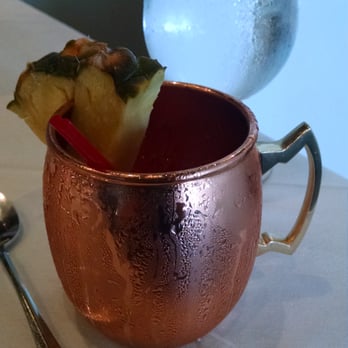 Chef Chai - Hawaiian Donkey (Chef Chai's version of the moscow mule) - Asian Fusion Near Me - Honolulu, Hawaii