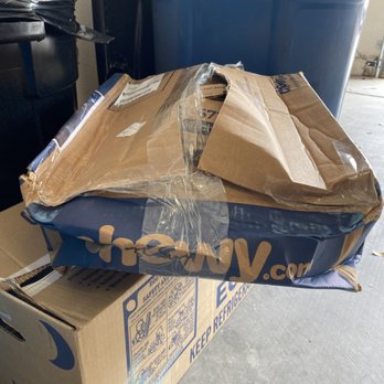 U-Pack Moving - Crushed box - Movers Near Me - Oakland, California