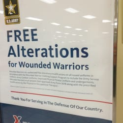 Stripes - Free alterations for the wounded.