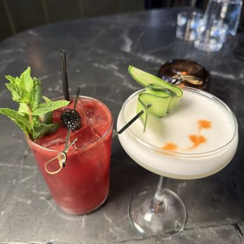 SAGO - No. 2 and no. 4 drink - Cocktail Bars Near Me - Encinitas, California