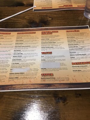 Menu photo 3 Pig In A Poke Hindman, KY Menu photo 3 Pig In A Poke Hindman, KY