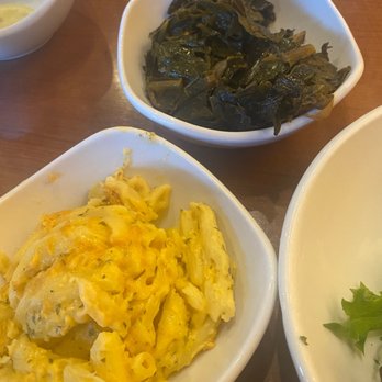 Dame's Chicken and Waffles - Collards, macaroni and cheese - New American Near Me - Cary, North Carolina Dame's Chicken and Waffles - Collards, macaroni and cheese - New American Near Me - Cary, North Carolina