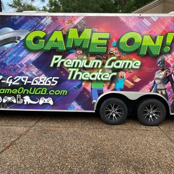 Game On- Premium Game Theater - Game Truck Rental Near Me