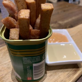 Double Chin Modern Asian Restaurant - Spam and Taro Fries - Asian Fusion Near Me - Boston, Massachusetts Double Chin Modern Asian Restaurant - Spam and Taro Fries - Asian Fusion Near Me - Boston, Massachusetts
