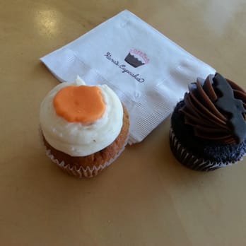 Kara's Cupcakes - Pumpkin & Peanut Butter chocolate - Bakeries Near Me - Napa, California Kara's Cupcakes - Pumpkin & Peanut Butter chocolate - Bakeries Near Me - Napa, California