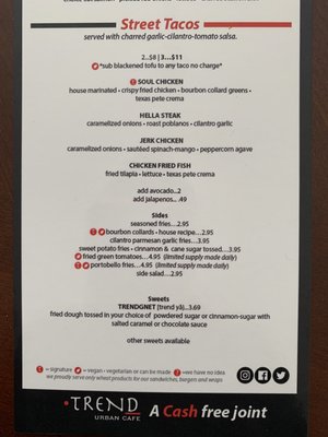 Menu photo 7 Trend Urban Cafe Stone Mountain, GA