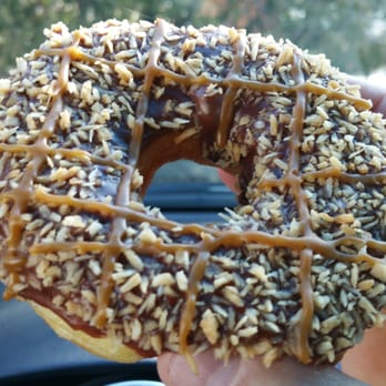 Dixie Donuts - Samoa donut (inspired by the girl scouts) - Donuts Near Me - Norwich, Connecticut