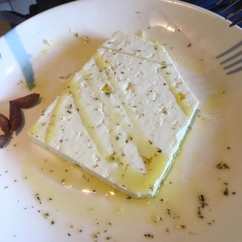 Plateia Mediterranean Kitchen Bar - Feta appetizer with olive pits bc husband was super hungry and inhaled them - Bars Near Me - Glenview, Illinois Plateia Mediterranean Kitchen Bar - Feta appetizer with olive pits bc husband was super hungry and inhaled them - Bars Near Me - Glenview, Illinois
