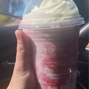 Starbucks - a hand holding a cup of ice cream - Coffee & Tea Near Me - Sulphur Springs, Texas Starbucks - a hand holding a cup of ice cream - Coffee & Tea Near Me - Sulphur Springs, Texas