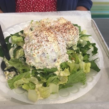 Papis Chicken - Stuffed Avocado, chicken salad - Peruvian Near Me - Leland, North Carolina Papis Chicken - Stuffed Avocado, chicken salad - Peruvian Near Me - Leland, North Carolina
