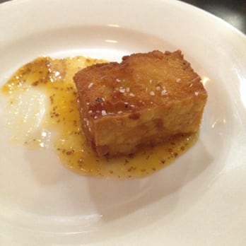 Work & Class - Chickpea croquette amuse bouche - New American Near Me - Denver, Colorado Work & Class - Chickpea croquette amuse bouche - New American Near Me - Denver, Colorado