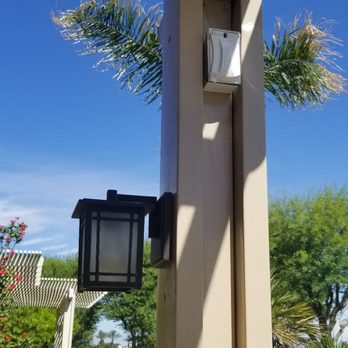 Shade Builders - Light and plug boxes installed too! - Patio Coverings Near Me - Palm Desert, California
