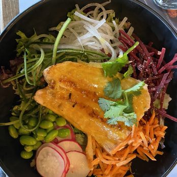 Wagamama - Salmon bowl - Pan Asian Near Me - Amsterdam, New Hampshire