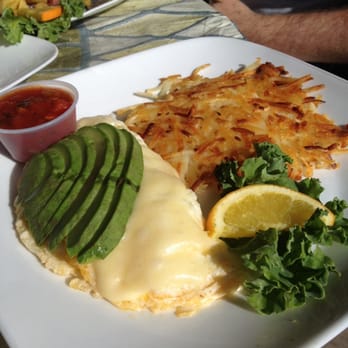 Red Rock Cafe - Three egg omelette w egg whites, Swiss and avocado mmmmmmm - Breakfast & Brunch Near Me - Sedona, Arizona Red Rock Cafe - Three egg omelette w egg whites, Swiss and avocado mmmmmmm - Breakfast & Brunch Near Me - Sedona, Arizona