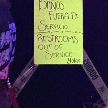 Yolox Restaurant Bar - Bathrooms out of order - Mexican Near Me - Houston, Texas Yolox Restaurant Bar - Bathrooms out of order - Mexican Near Me - Houston, Texas
