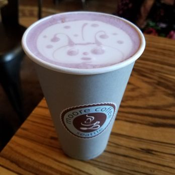 Moore Coffee Shop - Taro Latte - Coffee & Tea Near Me - Seattle, Washington Moore Coffee Shop - Taro Latte - Coffee & Tea Near Me - Seattle, Washington