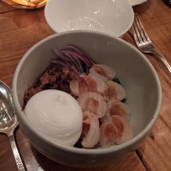 Rose's Luxury - Lychee pork belly salad - New American Near Me - Washington, DC, District of Columbia