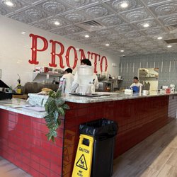 Pronto Italian Sandwiches - Busy making sandwiches