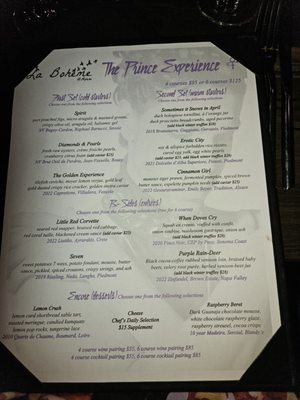 Menu photo 4 La Boheme Washington, DC, DC