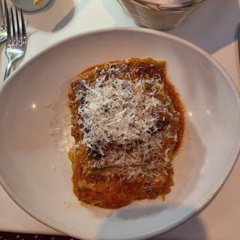 Mattone Ristorante - 12 layer lasagna with spinach pasta - Italian Near Me - Sacramento, California