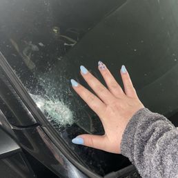 The impact spot