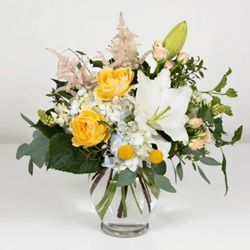 Flower in Bloom Florist - Sympathy flower arrangement by Flower in Bloom Florist, www.vancouverflower.ca