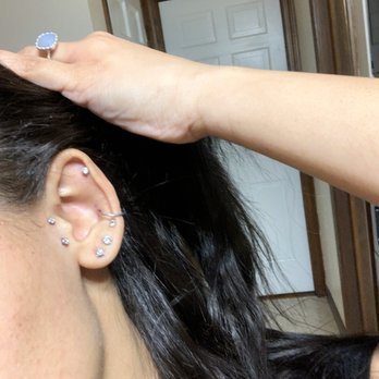 Tribu - Sergio did my conch and dermals a few days ago along with my cartilage a year ago. Love them! - Piercing Near Me - Danbury, Connecticut Tribu - Sergio did my conch and dermals a few days ago along with my cartilage a year ago. Love them! - Piercing Near Me - Danbury, Connecticut